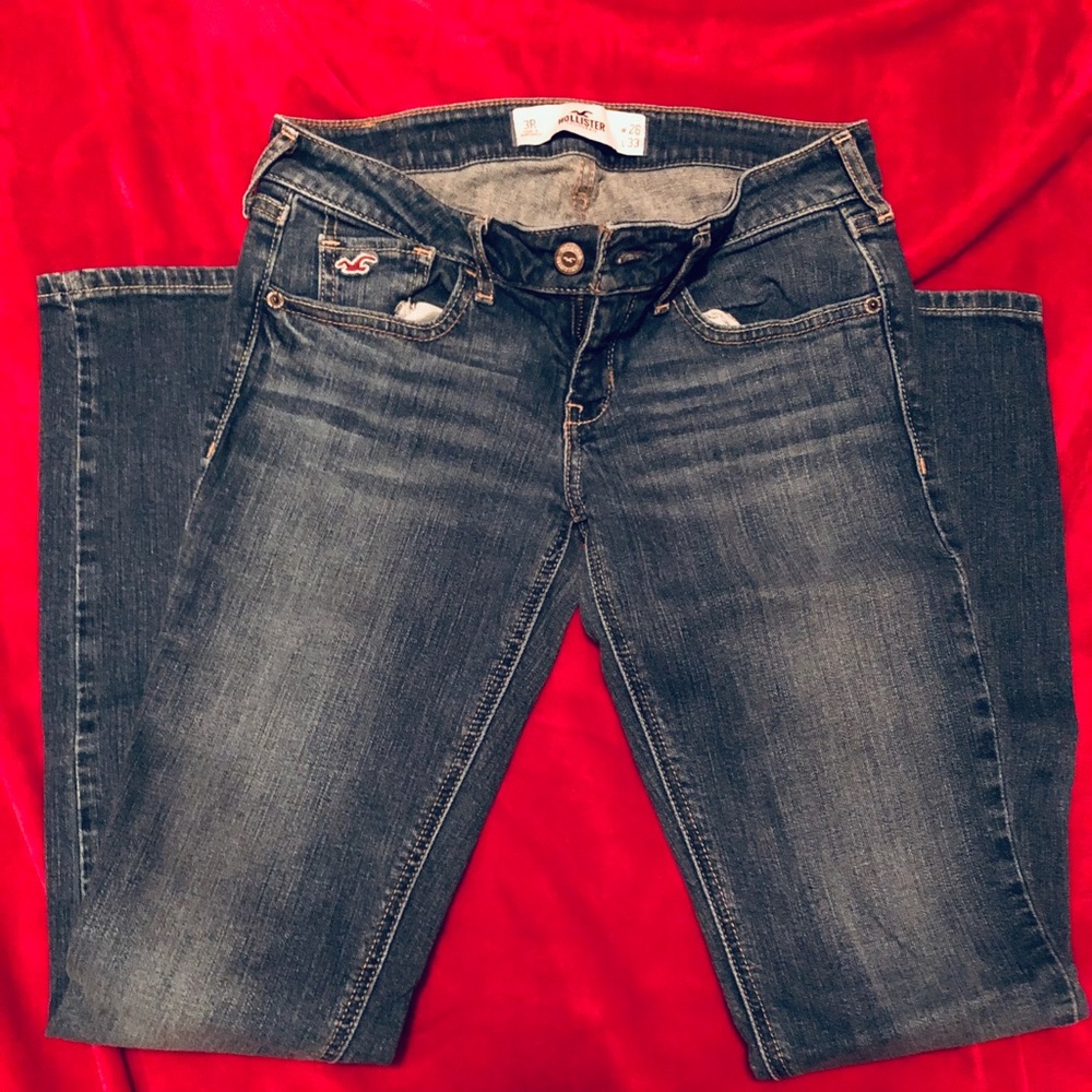 Hollister skinny jeans!